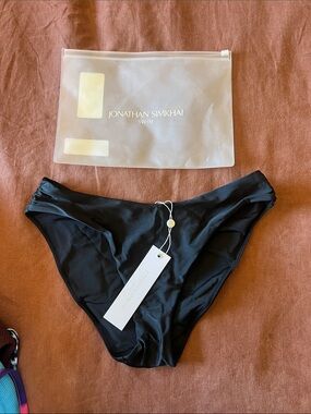 Jonathan Simkhai Black Bikini Bottom